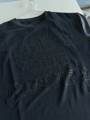 Alexander Wang x H&M Men’s Choose Your Own Player Black T-shirt – Size S