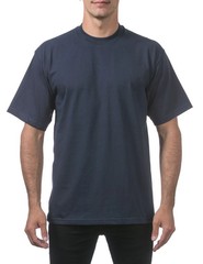 Pro Club Men’s Heavyweight Cotton Short Sleeve Crew Neck T-Shirt