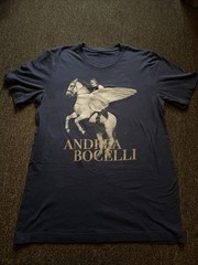 Andrea Bocelli Pegasus 30th Anniversary T-Shirt Size Small