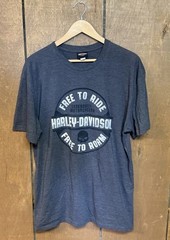 Harley Davidson Shirt Adult Size XL Gray Chandler Arizona Graphic Biker Tee Mens
