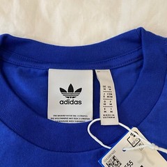 Adidas Brush Stroke Tee – New With Tags – Mens Medium – Team Royal Blue