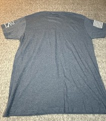 Brand New Grunt Style Men’s T Shirt Size XL Blue/Gray – American Flag – USA 250