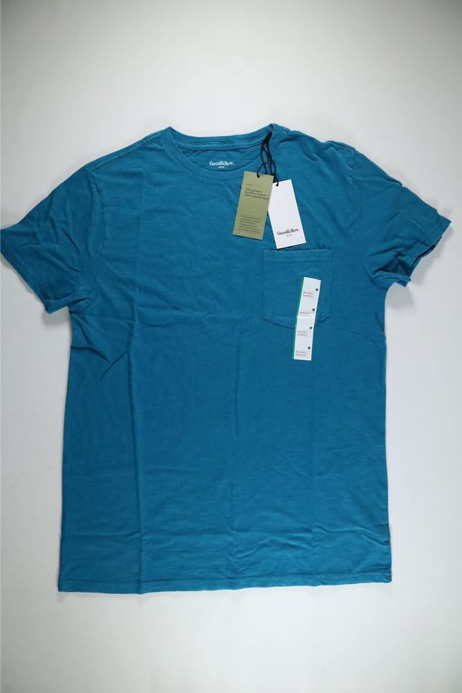Mens Goodfellow Galaxy Blue Short Sleeve T Shirt Medium NEW