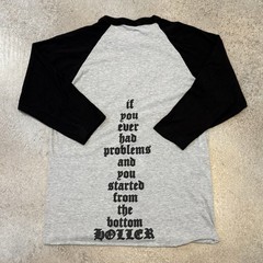 Vintage Y2K Fall Out Boy Irresistible Raglan Tee Shirt Small Migos Pop Punk 3/4