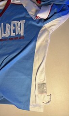 Vintage Platinum FUBU Fat Albert Hockey Jersey Size XXL Streetwear Hip Hop