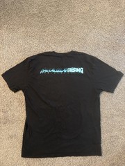 2013 Metal Gear Rising Revengeance Raiden Konami Double-Sided Black T-Shirt XL