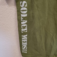 Medium Solace Meds Grow Team Colorado Cannabis Weed THC Dispensary Shirt