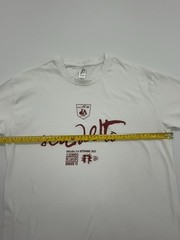 Sol’s-Regent Boys T-Shirt White Sports Graphic Logo Size M New