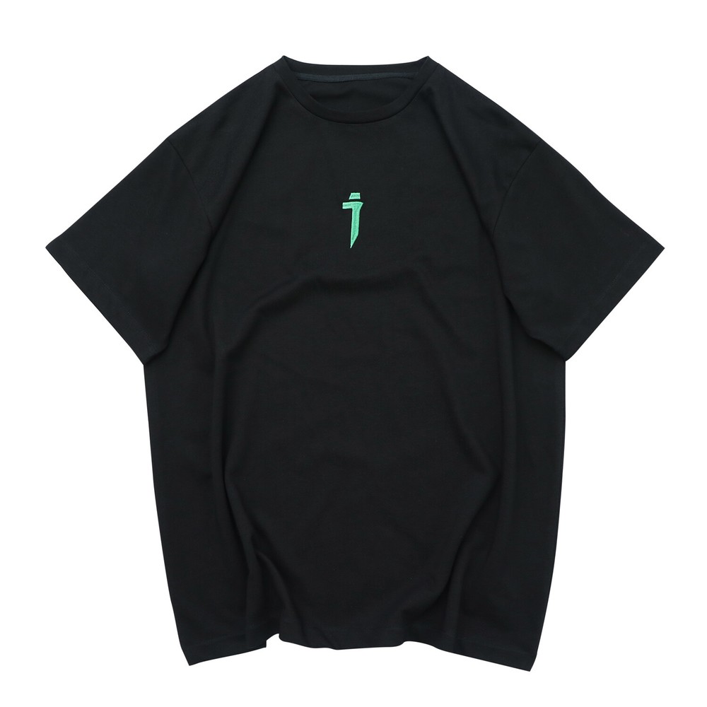 Niepce Streetwear Urban Half Sleeves Tee Japanese Kanji Graphic Mens T-Shirt