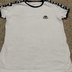 KAPPA 222 BANDA COEN Short Sleeve Graphic White T-Shirt Men’s Sz M