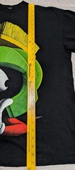 Vintage Looney Tunes Black Marvin the Martian Shirt 1997 Men’s Sz Large Rare