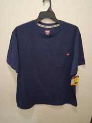 Mens Size 2X 50-52 Wrangler Heavyweight Pen Pocket Tshirt Top NWT
