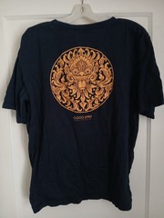 Spectacular NEW Balinesia XXL Dark Blue T Shirt 100% Cotton BALI Indonesia In US