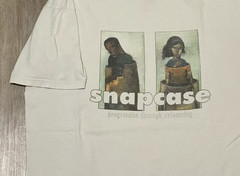 Snapcase BAND Progression Through Unlearning WHITE COTTON T Shirt Size XS-6XL