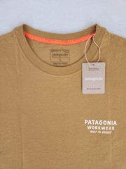 Patagonia Forge Born T-Shirt BobCat Brown Cotton Men’s Size Large New