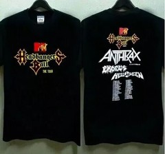 RARE MTV Vtg Headbangers Ball Tour 1989 t shirt