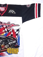 Vtg 90s Arctic ASG Arctic Sport Racing Jersey Shirt Mens XL AOP Drag Car 400 HP