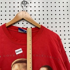 Vintage Black Heritage Legendary Hero’s Shirt Mens 3XL Red Ali Malcom X King