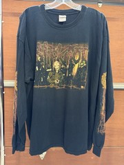 Vintage 2000s SLIPKNOT tee Shirt Longsleeve With Sleeve Hits And Tribal S Sz 2XL