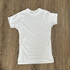VTG 60s Hanes Reinforced Collar Loopwheel True Vintage Blank T-Shirt RARE Medium