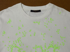 Louis Vuitton LV Logo Spell Out Embroidery Inside-out Heavy Cotton Shirt