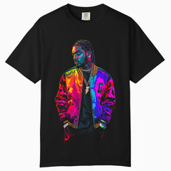 Neon Hip Hop Graphic T-Shirt, Comfort Colors T Shirt, Unisex Streetwear Tee