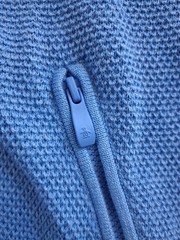Penguin Hoodie Sweater Long Sleeve Mens Blue Large Zip Up Pockets $125 NWT