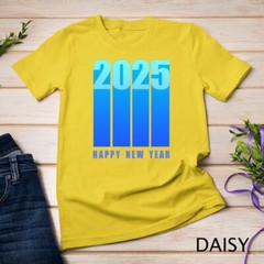 Cool Happy New Year 2025 New Years Eve Unisex T-shirt