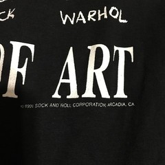 Vintage History Of Art Black T-Shirt Men’s XL Pollock Rothko Dali Warhol Van 90s