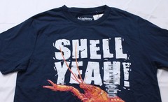 Academy Sports + Outdoors Adult’s Shell Yeah Graphic T-Shirt EH6 Navy Small NWT