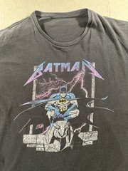 BATMAN DC COMICS Retro Gargoyle 90’s Shirt Mens Sz M Black Lightning Dark Hero