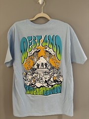 Rick and Morty Men’s large shirt Trippy Adult Swim