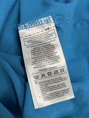 adidas Originals Trefoil 3-Stripes Blue White Crewneck T-Shirt Mens M