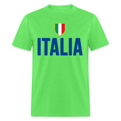 Italia Pride Italian Roots Themed Gift Italy Flag Theme T-Shirt