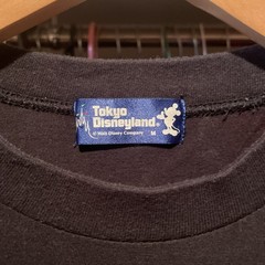 Vintage Tokyo Disneyland Fantillusion Mickey T Shirt Black Single Stitch Size M