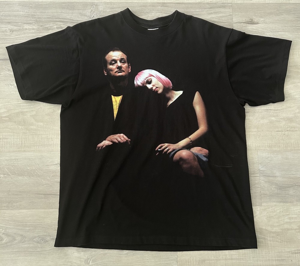Lost In Translation Shirt XL Bill Murray Scarlett Johansson Movie Graphic Tee