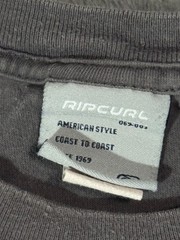 Rip Curl Surf Surfing Skate Vtg 3D Y2K Wave Sports Grey T Shirt -L