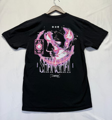Darko Us Merch Shanghai T Shirt Mens Small Black Graphic Print Gorpcore Anime