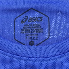 Asics Los Angeles Marathon 40 Years Running T-Shirt Blue Small