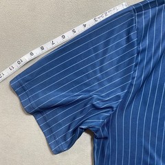 PlayStation Katakana Kanji Baseball Jersey Official License Navy Pinstripe XL
