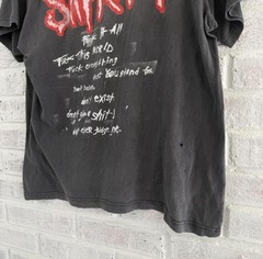 Vintage 1999 90s Slipknot Self Titled First Album Promo Tour Tee Faded Metal M