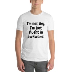 Funny socially awkward Short-Sleeve T-Shirt