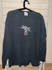 Very RARE Vintage Halo 2000’s Long Sleeve T-Shirt Bungie 7th Column Size Large