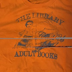 Abercrombie And Fitch Rare Banned Shirt ! The library check is out adult books