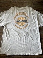 Vintage 2001 Harley Davidson Concord NC, Eagles T Shirt 2XL USA