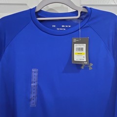 New With Tags Under Armour Men’s Shirt Blue M Short Sleeve UA Tech 2.0