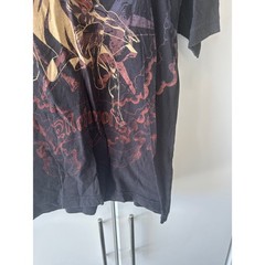 Superman DC Comics Metropolis Graphic T-Shirt Black Red Foil Small 2009 s09