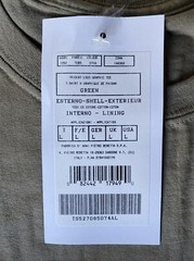 Beretta Trident Logo Graphic Tee USA Size L Color Green (light green/tan)