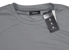 Alfani AlfaTech Solid Color Stretch Crew Neck Long Sleeve Men’s T-Shirt NWT Grey