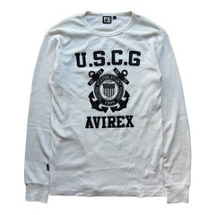 Avirex U.S.C.G. Waffle Knit Long Sleeve Shirt (XL)